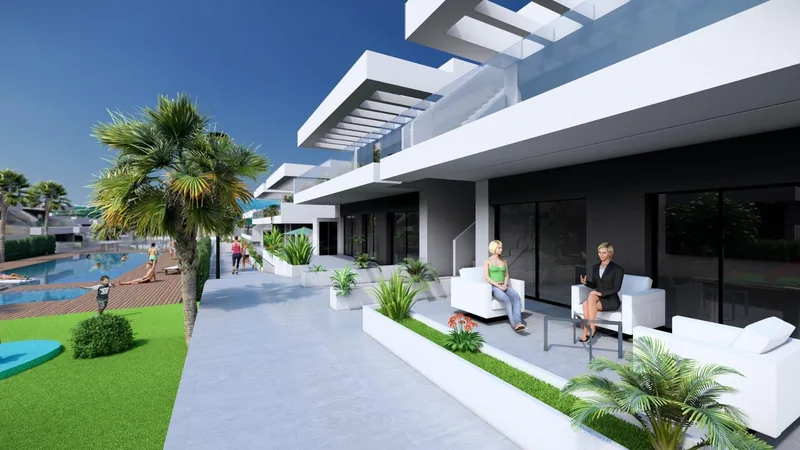 Exclusieve nieuwbouwbungalows in La Finca Golf, Algorfa