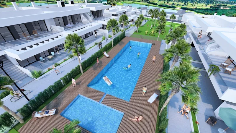 Exclusieve nieuwbouwbungalows in La Finca Golf, Algorfa