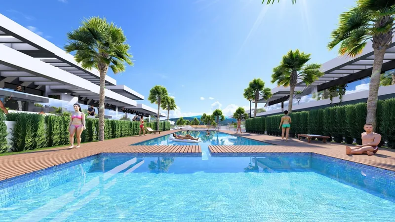 Exclusieve nieuwbouwbungalows in La Finca Golf, Algorfa