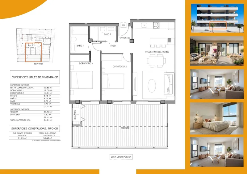 Nieuwbouwwoningen in Benijófar, Zuid-Costa Blanca