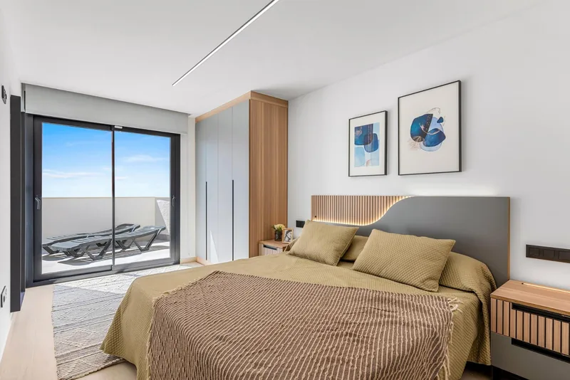 Nieuwbouw appartementen met toeristische vergunning en uitzicht op de lagune in El Raso Guardamar del Segura