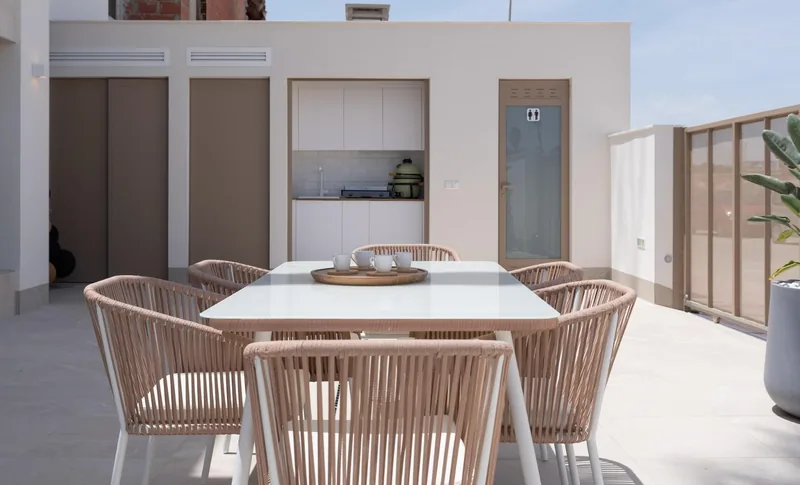 Nieuwbouwwoningen met privézwembad bij Serena Golf-Los Alcazares