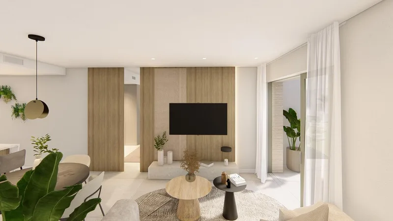 Nieuwbouw resortappartementen bij La Serena Golf-Los Alcazares vlakbij het strand