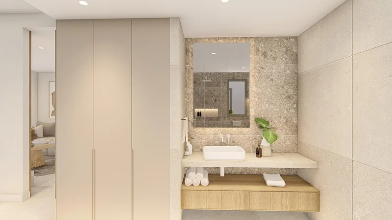 Nieuwbouw resortappartementen bij La Serena Golf-Los Alcazares vlakbij het strand