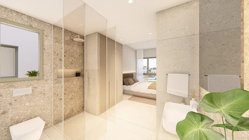 Nieuwbouw resortappartementen bij La Serena Golf-Los Alcazares vlakbij het strand