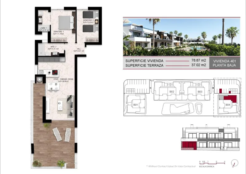 Nieuwbouwwoningen te koop in Lo Marabu, Ciudad Quesada, Costa Blanca Zuid