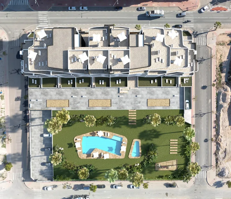 Nieuwbouwproject in San Miguel de Salinas op een steenworp afstand van het stadscentrum