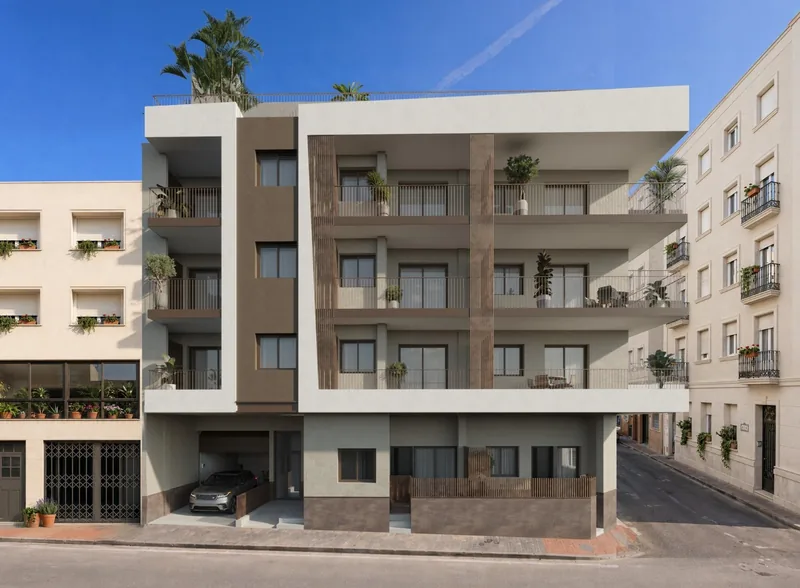 Nieuwbouwwoningen in het hart van Santa Pola, op slechts 600 meter van het strand