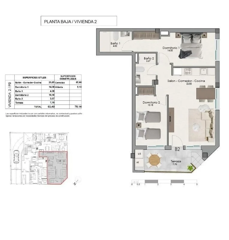 Nieuwbouwwoningen in het hart van Santa Pola, op slechts 600 meter van het strand