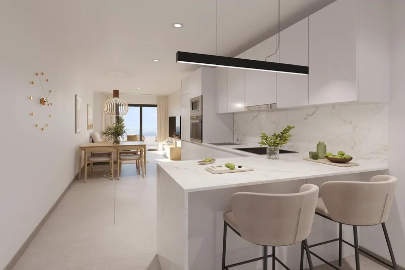 Nieuwbouwappartementen in Torrevieja Op slechts 600 m van het strand Playa del Cura