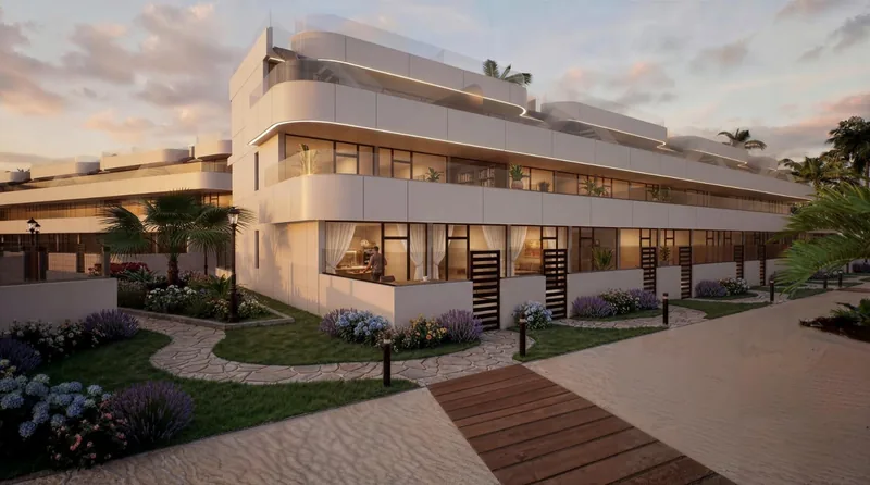 Luxe vakantieappartementen en villa’s met privéstrand aan de kust van Vera Playa-Almería