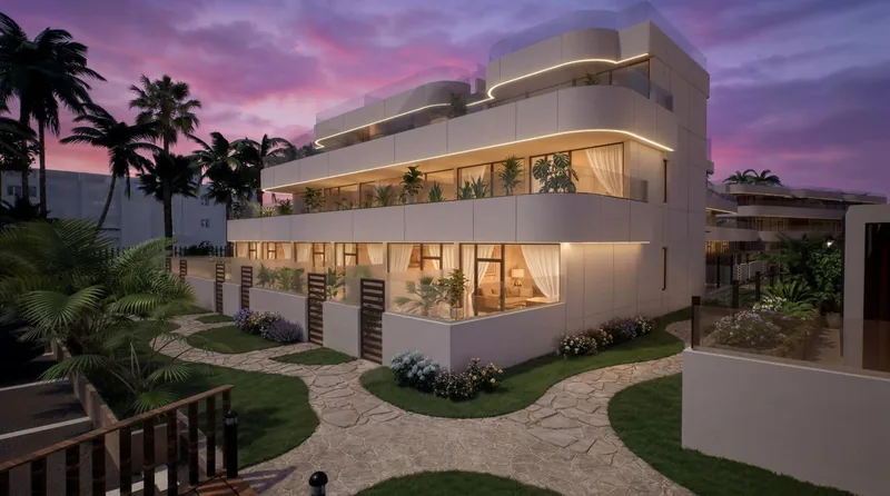Luxe vakantieappartementen en villa’s met privéstrand aan de kust van Vera Playa-Almería