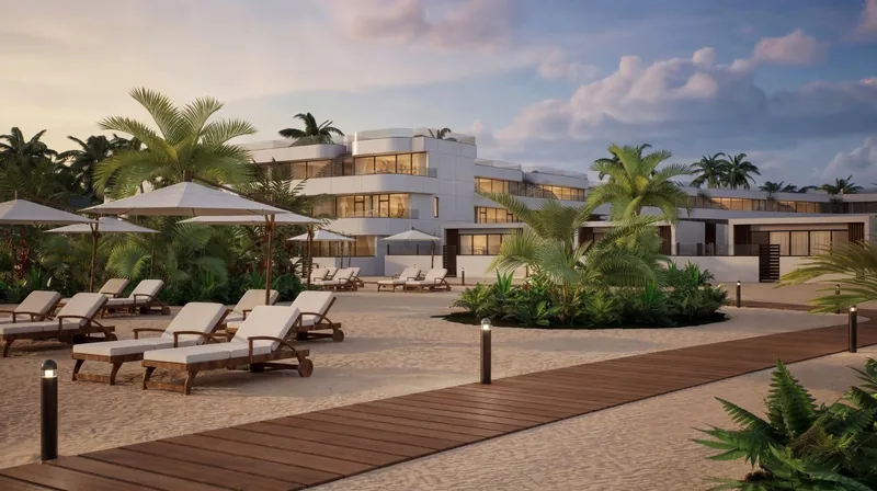 Luxe vakantieappartementen en villa’s met privéstrand aan de kust van Vera Playa-Almería