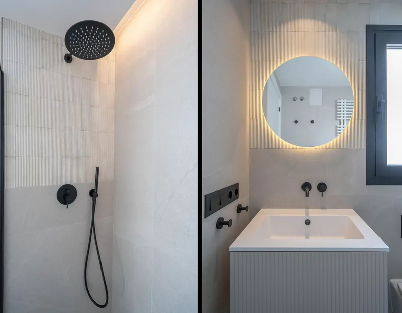 Badkamer met inloopdouche
